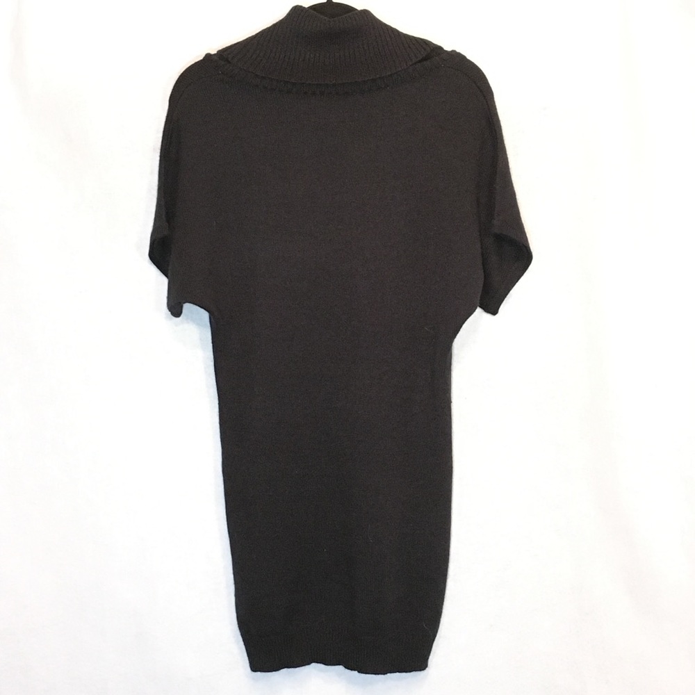 H&M Divided 8 Dress Black Sweater Short Sleeve - Picture 4 of 7